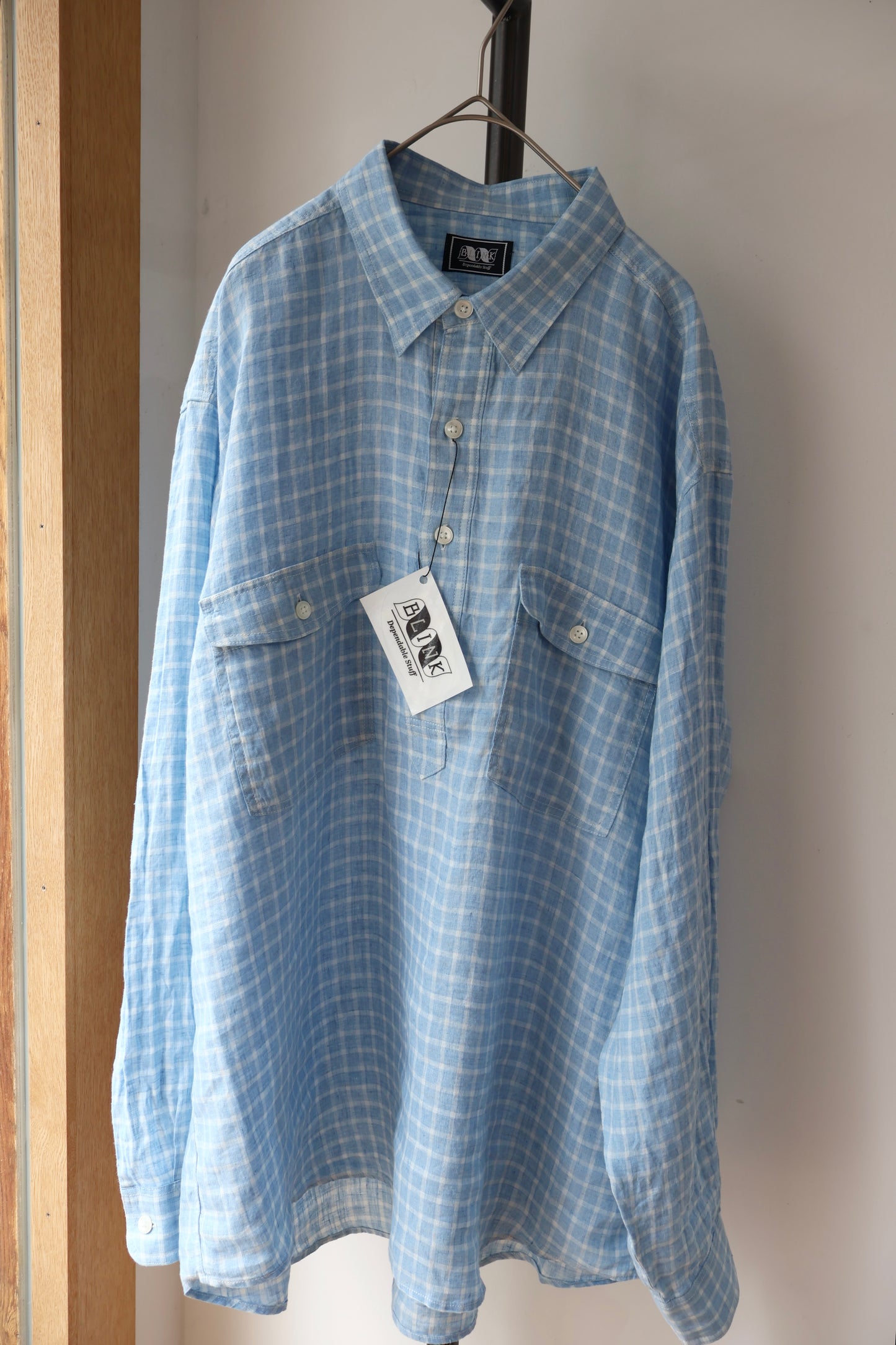 [ BLINK ] PULLOVER SHIRTS -LINEN-