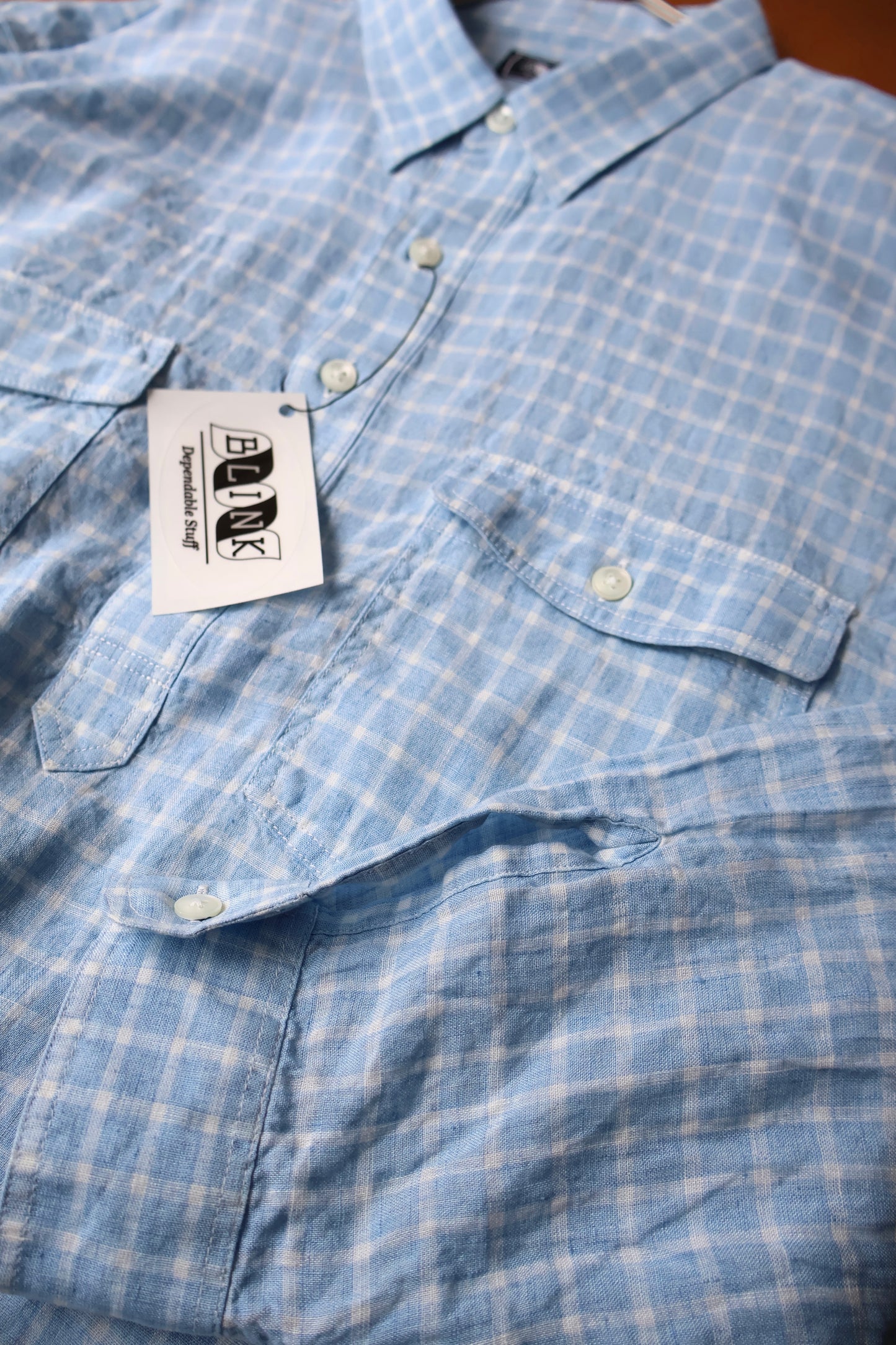 [ BLINK ] PULLOVER SHIRTS -LINEN-