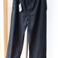 [ BLINK ] COTTON-GABARDINE EASY TROUSERS