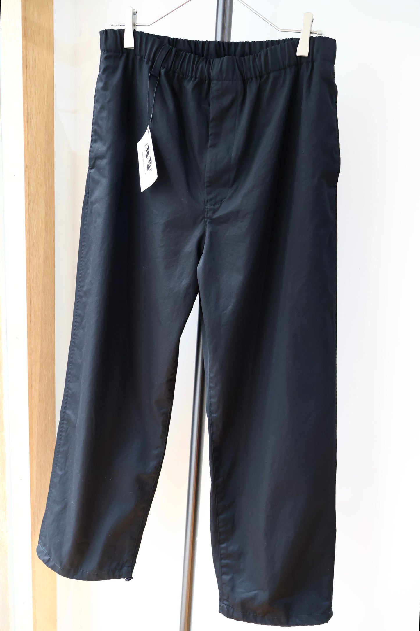 [ BLINK ] COTTON-GABARDINE EASY TROUSERS