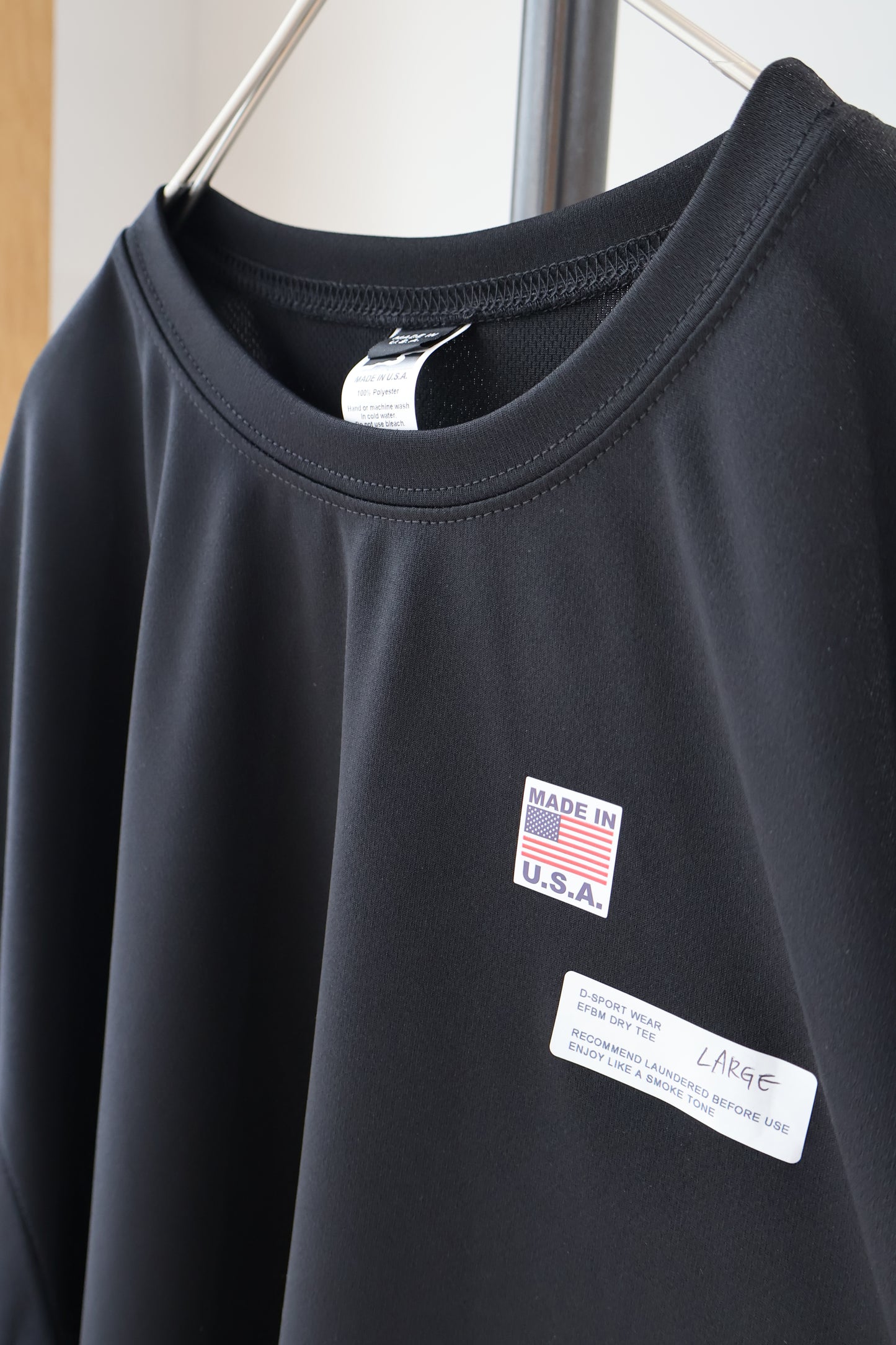 [SMOKE T ONE] HIGH MOCK DRY S/S TEE