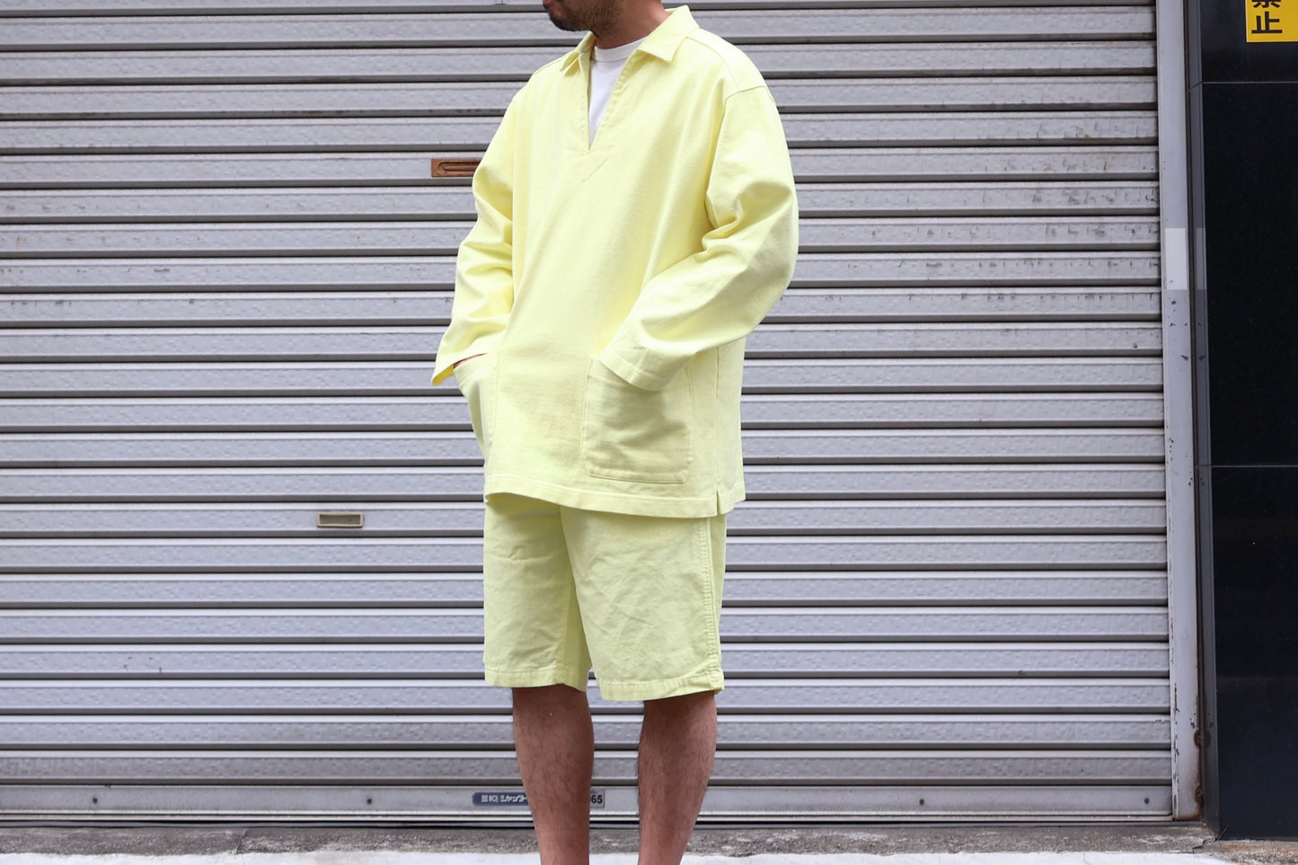 [ BLINK ] HEAVY-JERSEY SMOCK