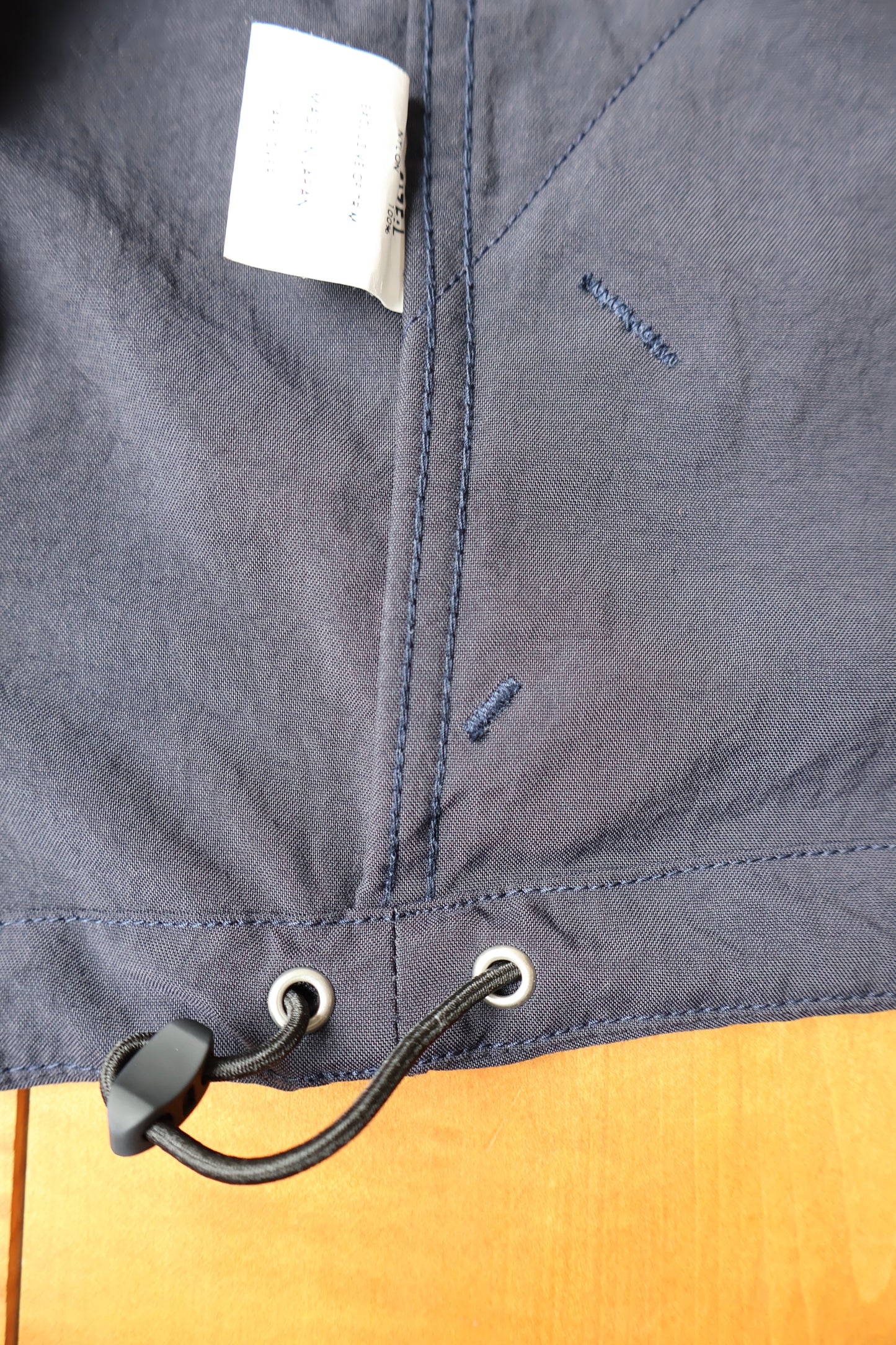 [ BLINK ] W-NEEDLE ZIP BLOUSON
