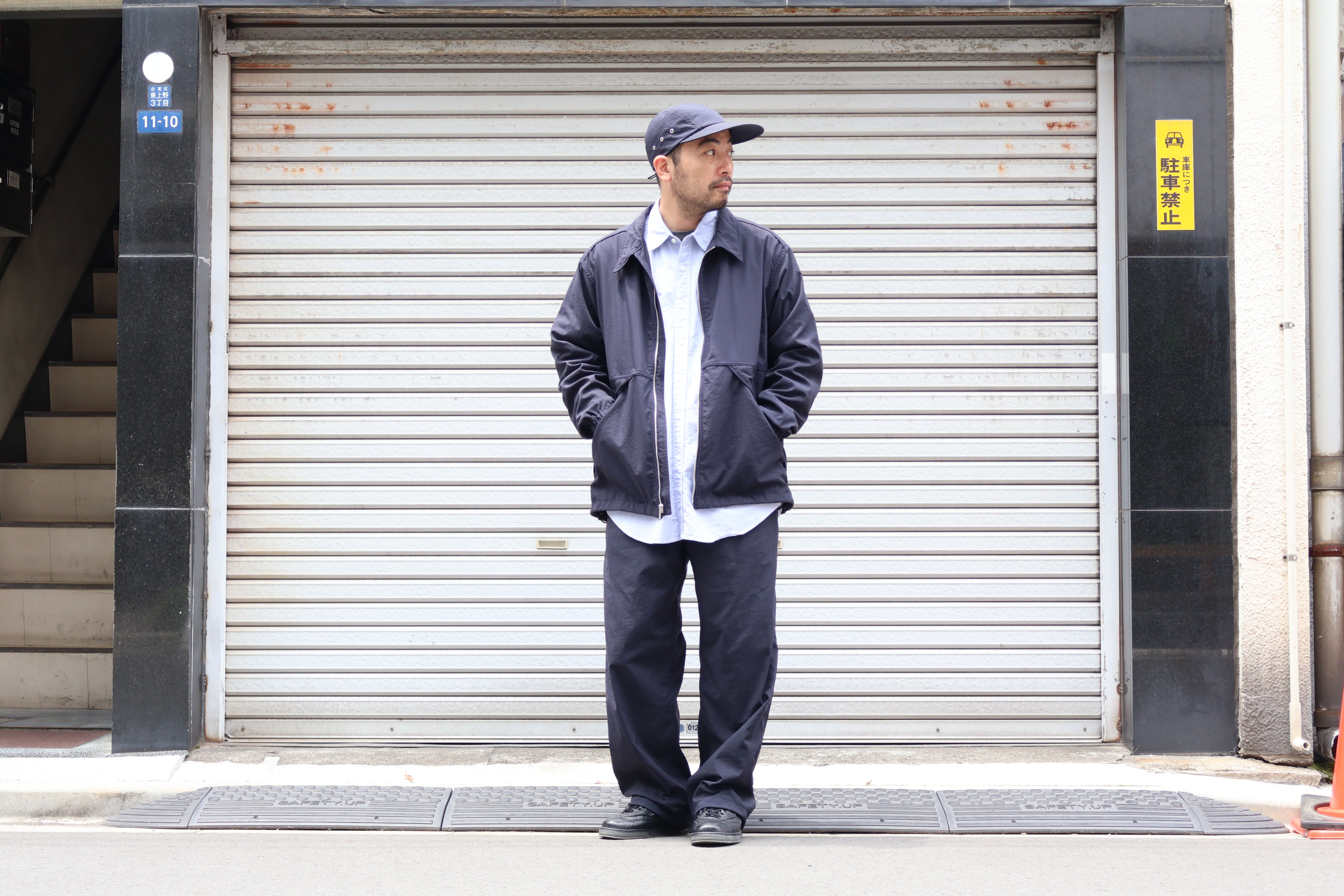 BLINK ] W-NEEDLE ZIP BLOUSON – In part