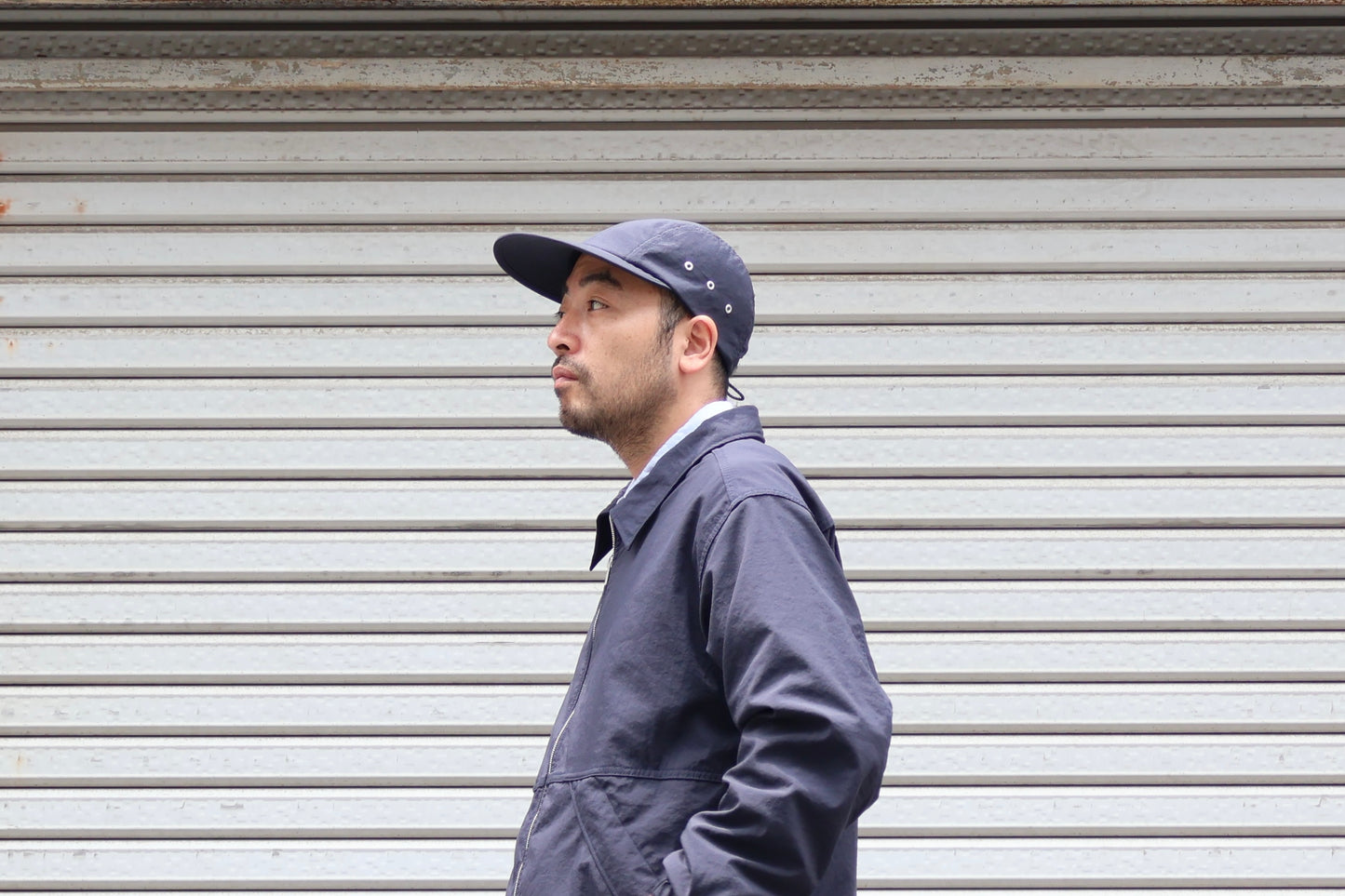 [ BLINK ] NYLON OXFORD 4-PANEL CAP