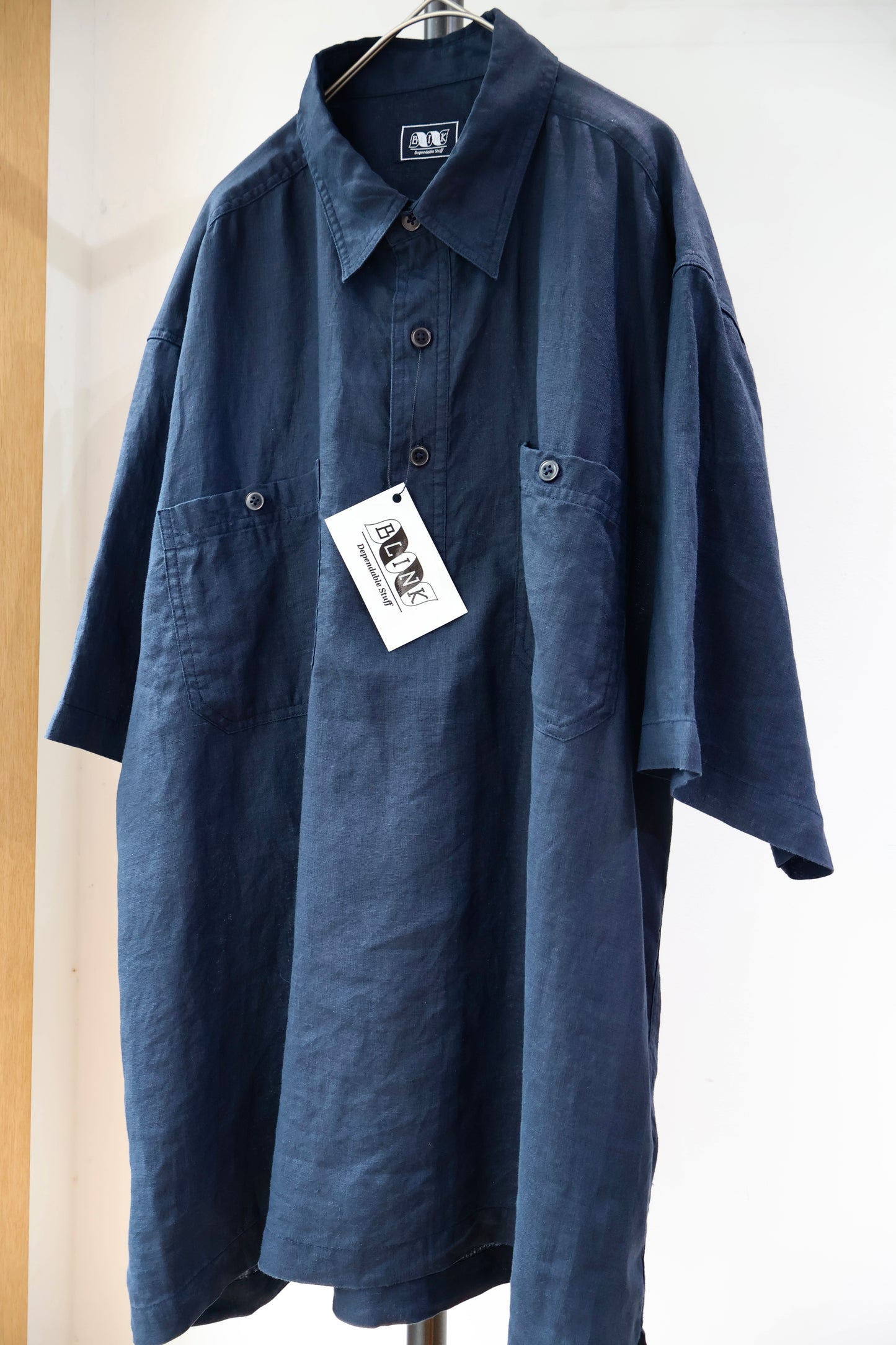 [ BLINK ] PULLOVER S/S SHIRTS -LINEN-