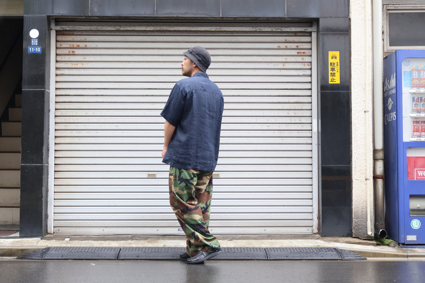 [ BLINK ] PULLOVER S/S SHIRTS -LINEN-