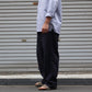 [ BLINK ] EASY TROUSERS -LINEN×COTTON TWILL-