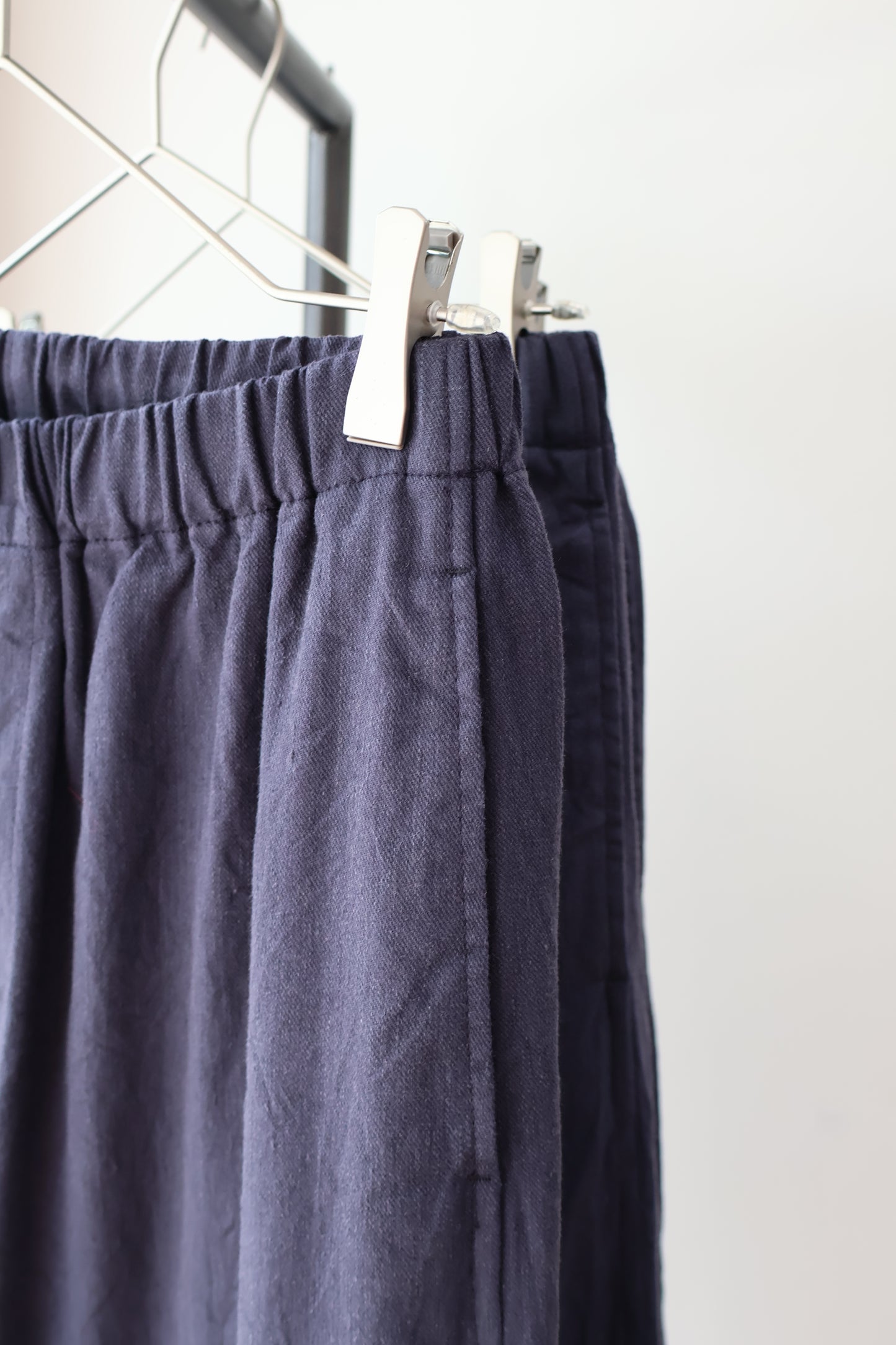 [ BLINK ] EASY TROUSERS -LINEN×COTTON TWILL-