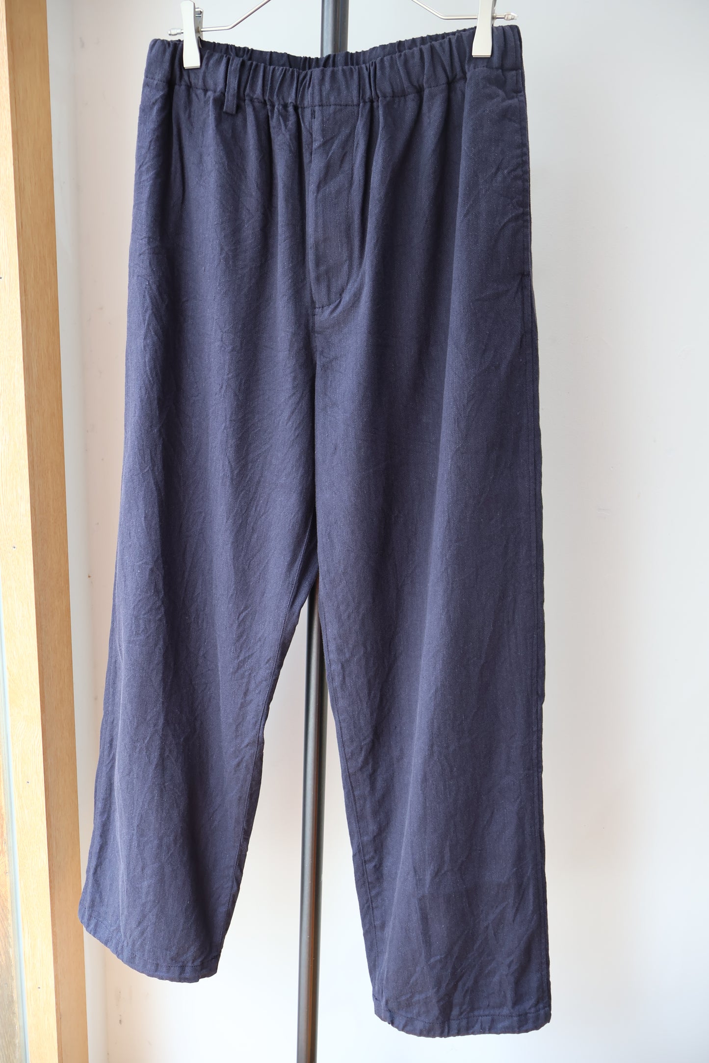 [ BLINK ] EASY TROUSERS -LINEN×COTTON TWILL-