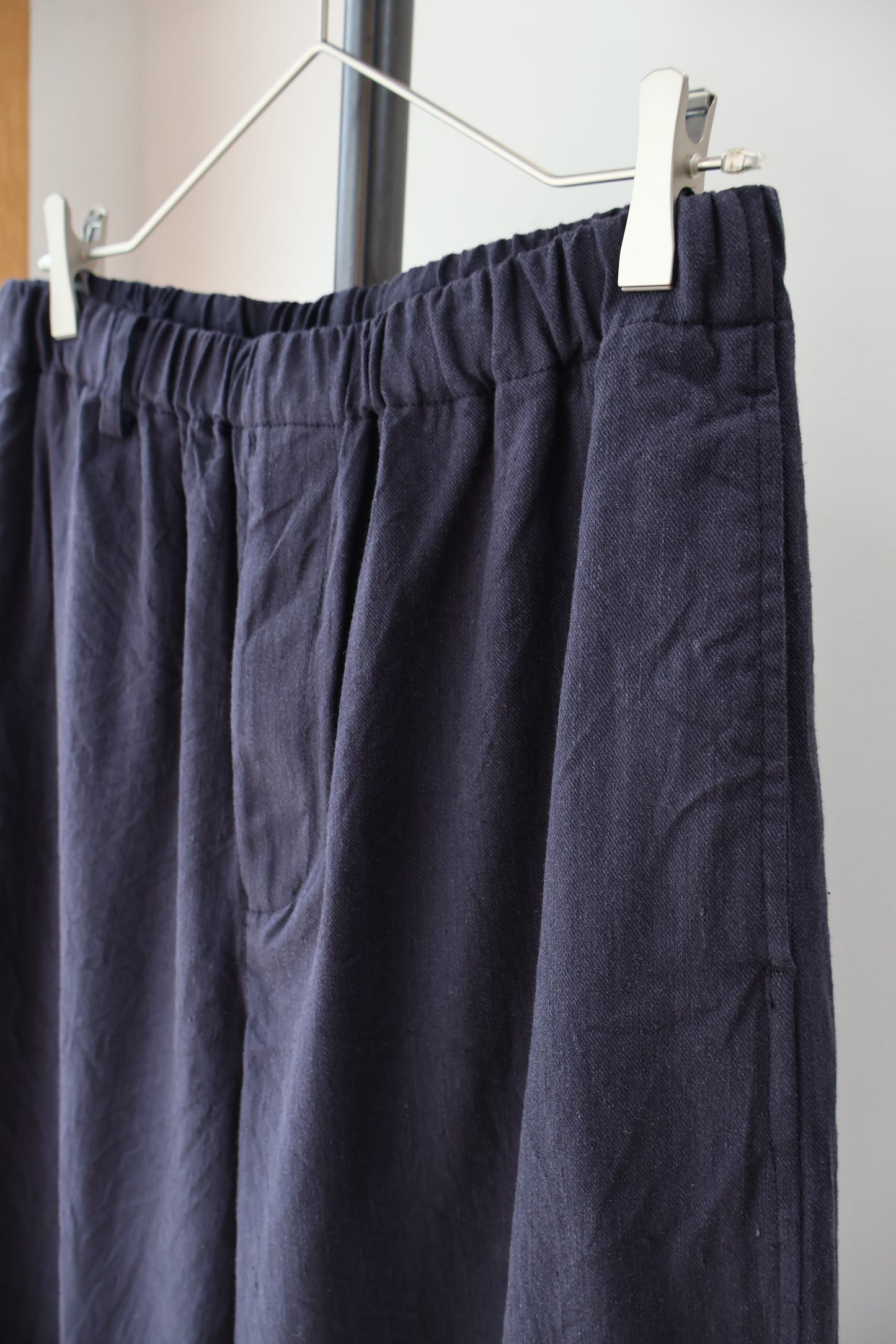 [ BLINK ] EASY TROUSERS -LINEN×COTTON TWILL-