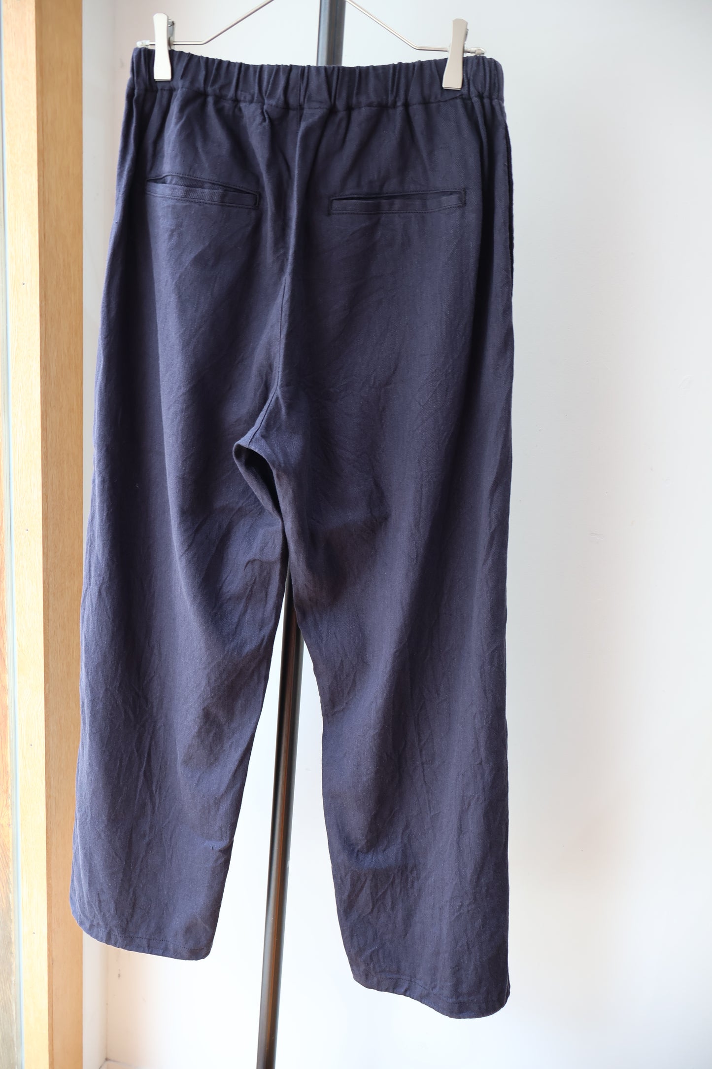 [ BLINK ] EASY TROUSERS -LINEN×COTTON TWILL-