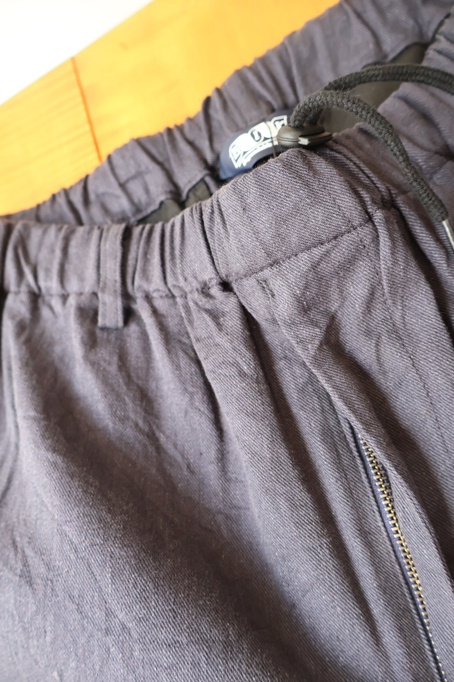 [ BLINK ] EASY TROUSERS -LINEN×COTTON TWILL-