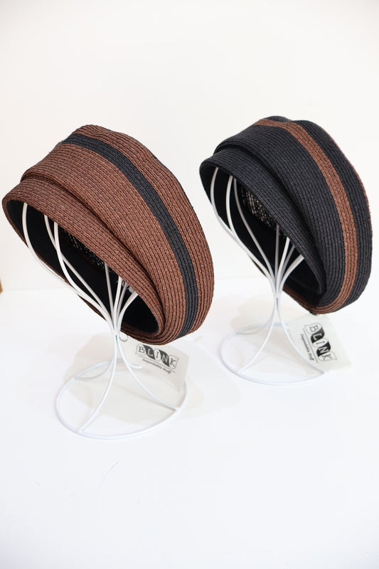 [ BLINK ] RAFFIA BRAIDED TAM