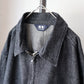 [ BLINK ] W-NEEDLE ZIP BLOUSON -12oz DENIM-