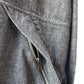 [ BLINK ] W-NEEDLE ZIP BLOUSON -12oz DENIM-