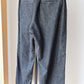 [ BLINK ] W-NEEDLE EASY CHINOS -12oz DENIM-