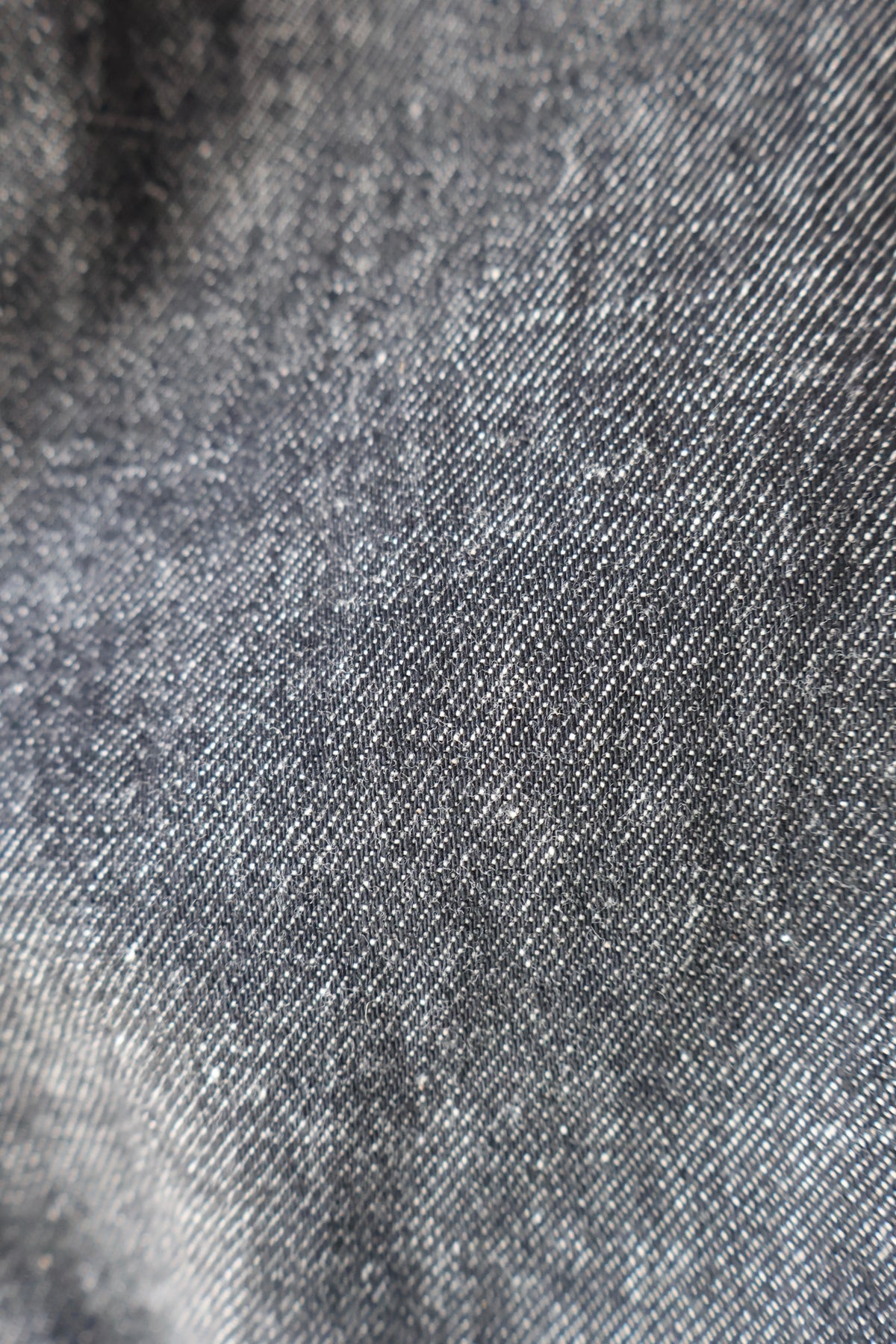 [ BLINK ] W-NEEDLE ZIP BLOUSON -12oz DENIM-