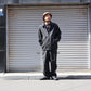 [ BLINK ] W-NEEDLE ZIP BLOUSON -12oz DENIM-