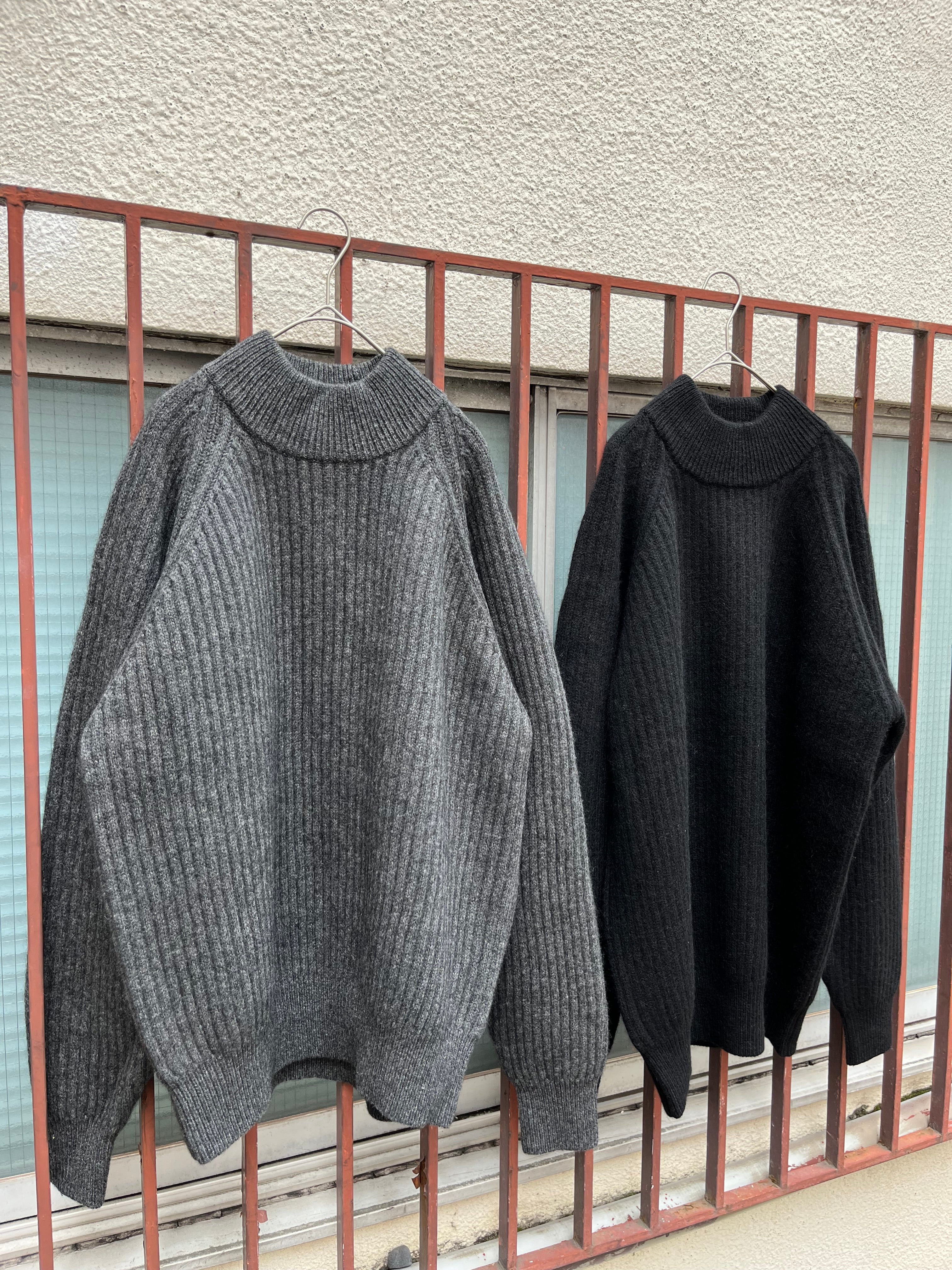 YOKO SAKAMOTO] YAK MOCK NECK KNIT – In part