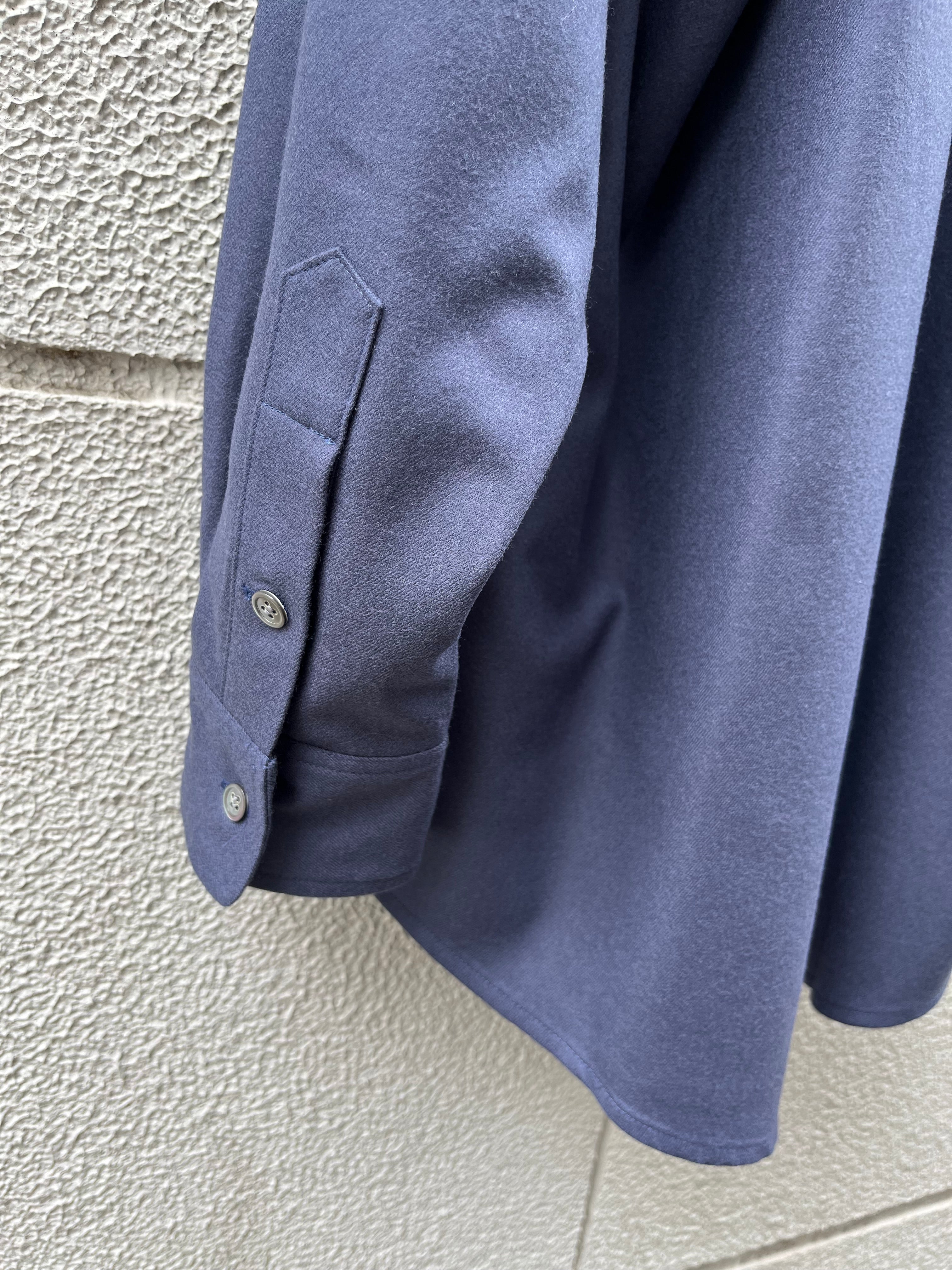 un/unbient アン 日本製 LINEN REGULAR COLLAR SHIRTS リネン レギュラーカラーシャツ UISSH0218 3 NAVY アンビエント 長袖 トップス【新古品】【中古】【un/unbient】 an - un/unbient アン 日本製 LINEN REGULAR COLLAR SHIRTS リネン