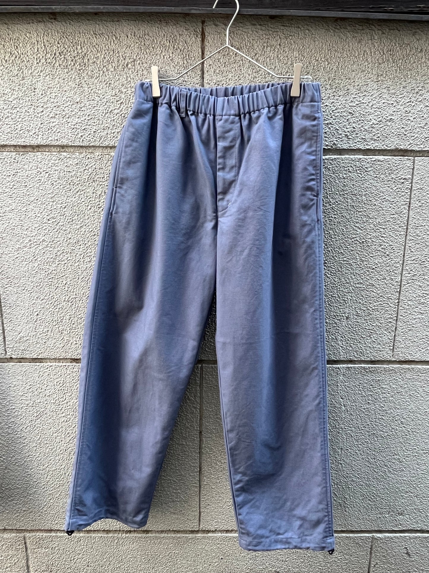 [ BLINK ] Cotton Canvas Easy Trousers