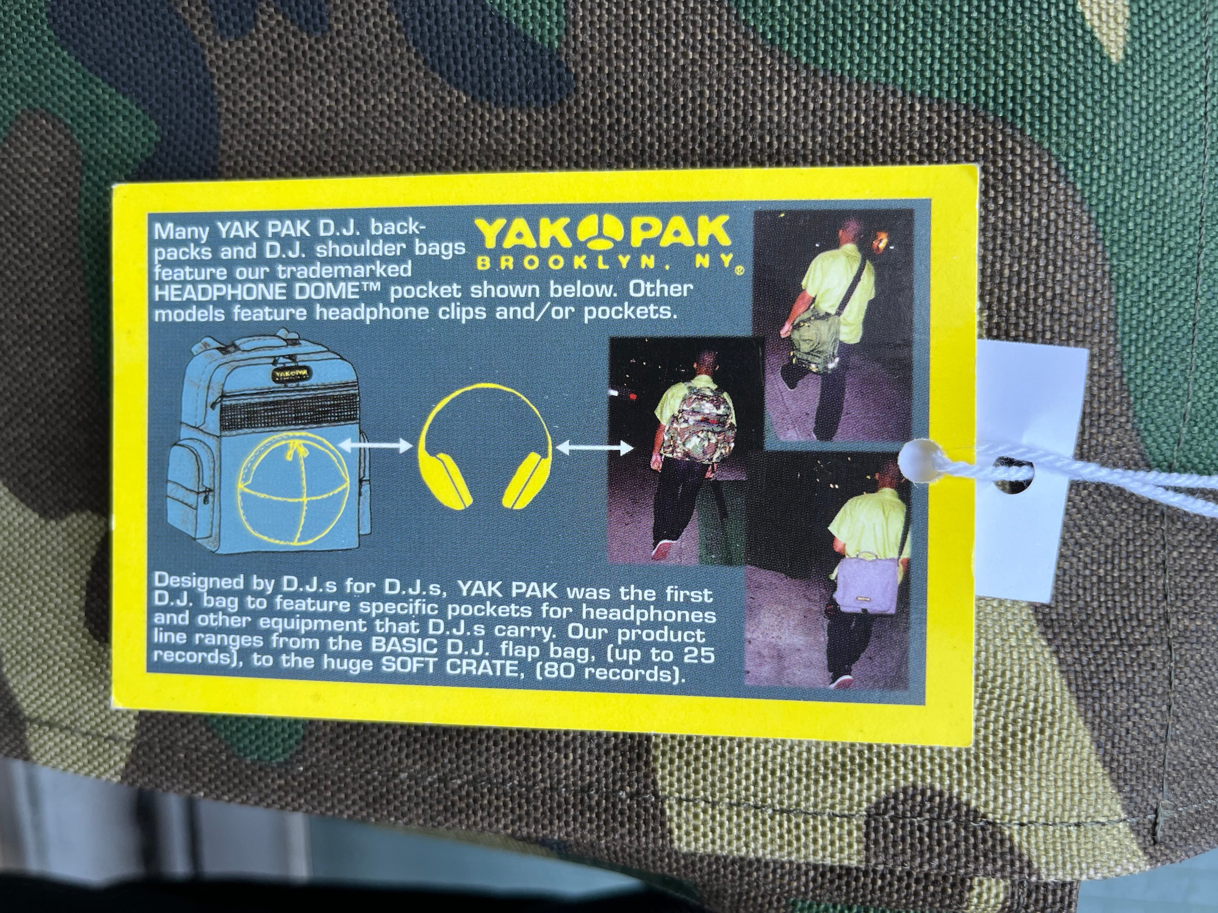 DEAD STOCK ] 90's YAK PAK / D.J BAGS SMALL – In part