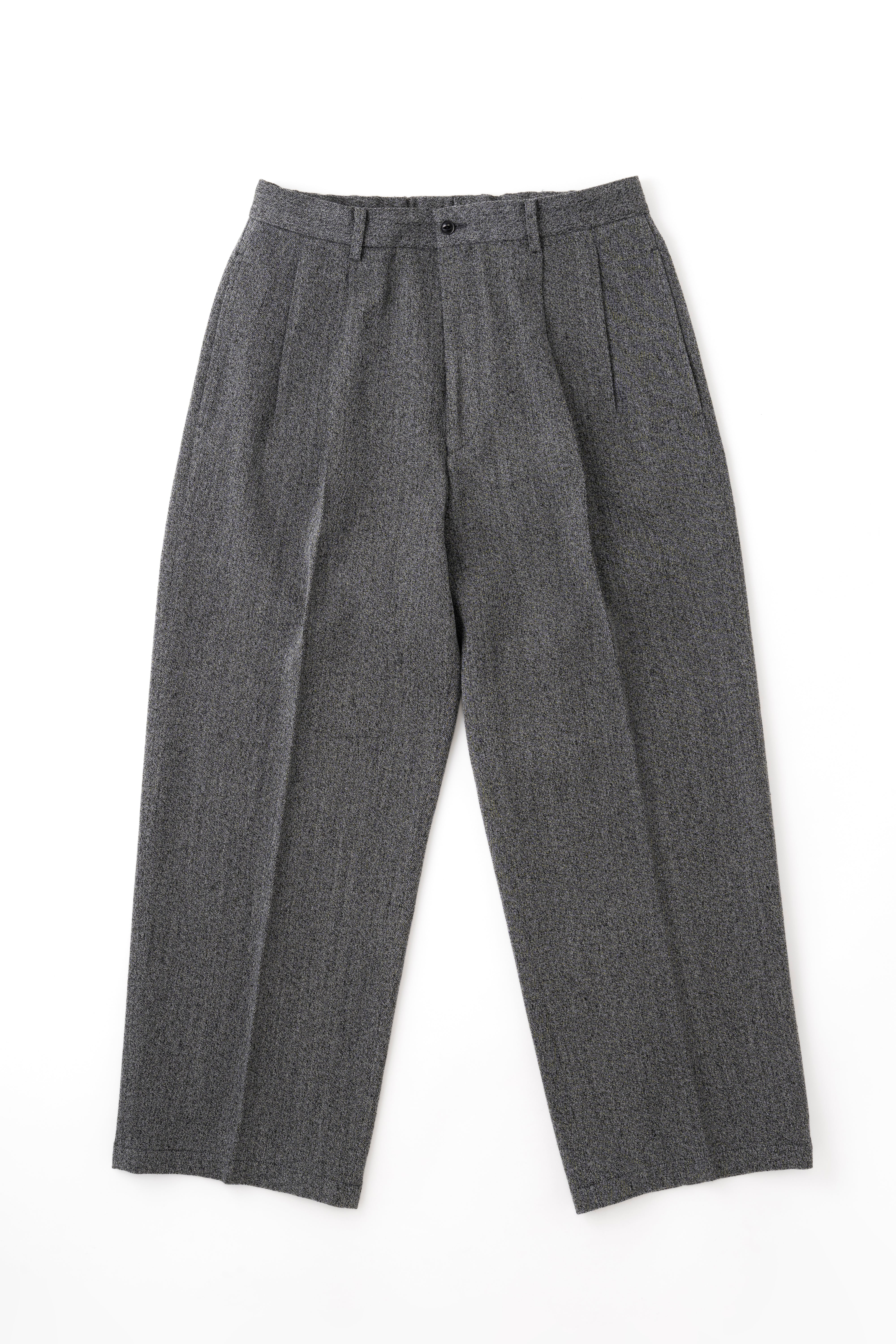 YOKO SAKAMOTO] DOUBLE PLEATED TROUSERS – In part