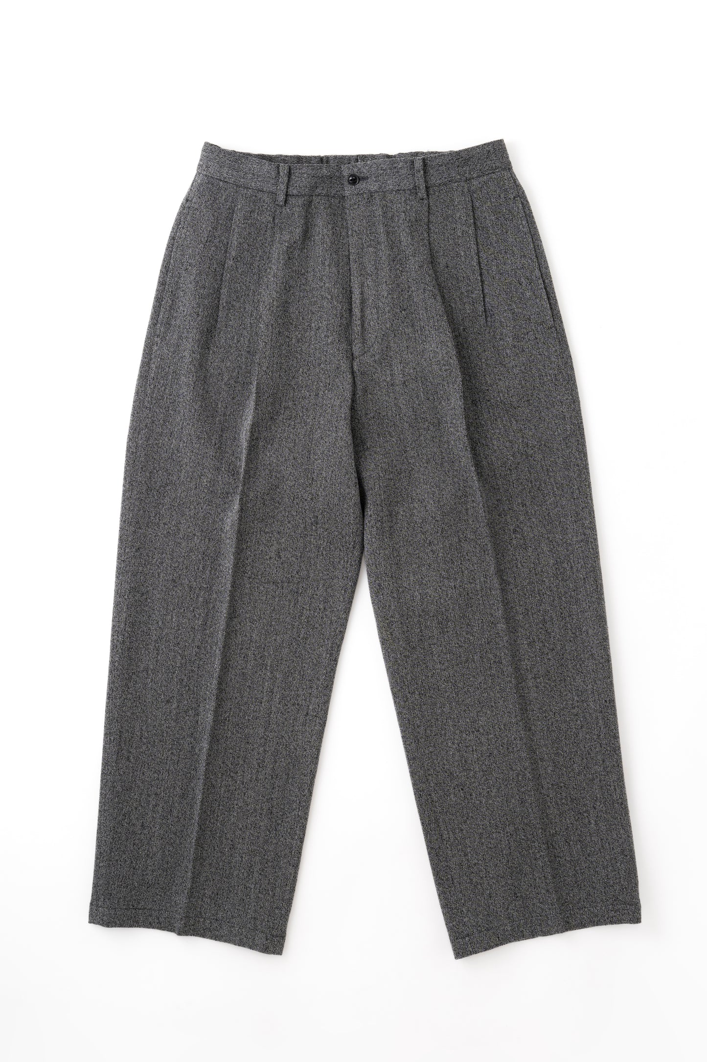 ［YOKO SAKAMOTO] DOUBLE PLEATED TROUSERS