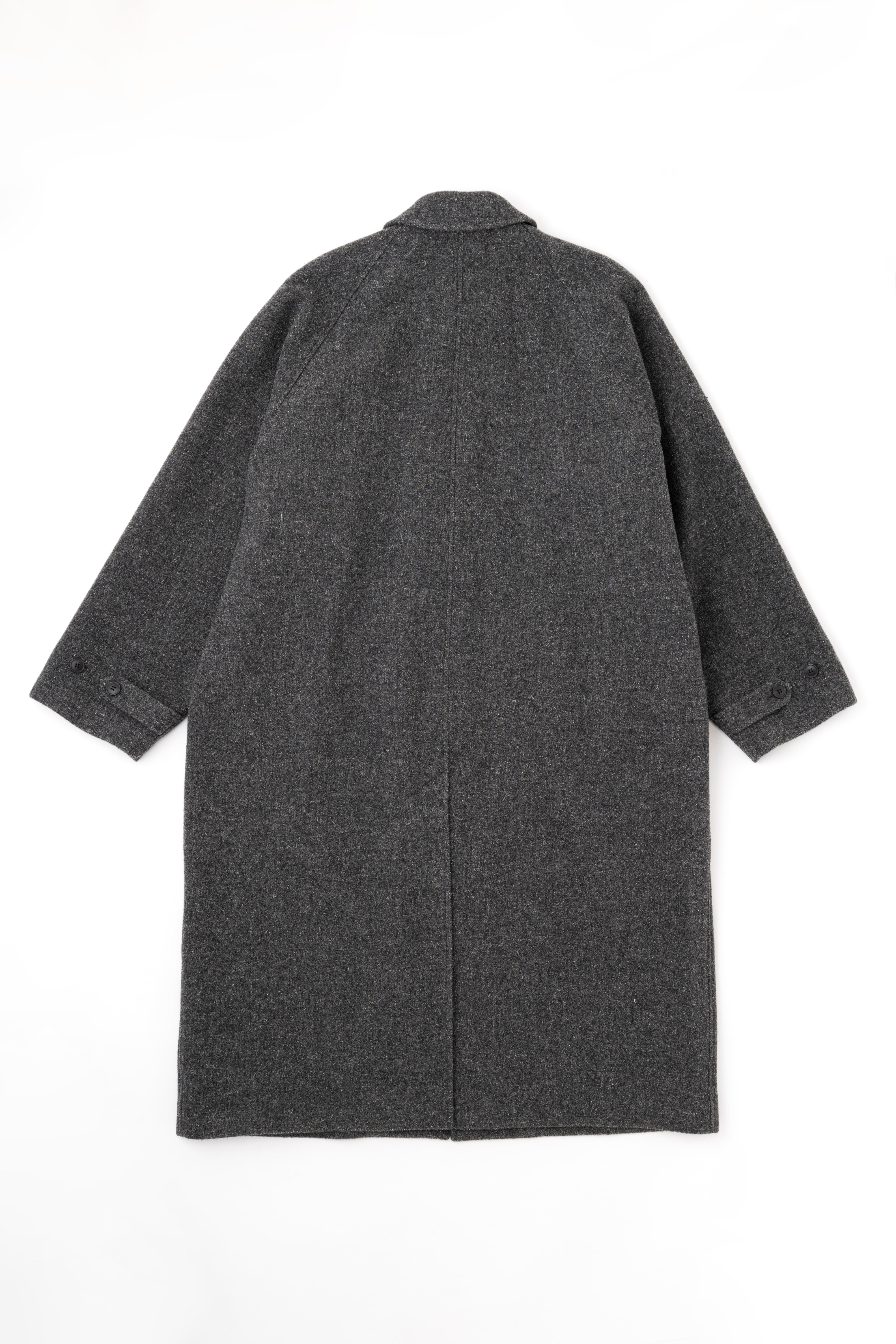 ジャケット・アウター YOKO SAKAMOTO BAL COLLAR COAT 25AW YOKO SAKAMOTO Bal Collar Coat YS-25AW-03 BLACK – VISION OF FASHION