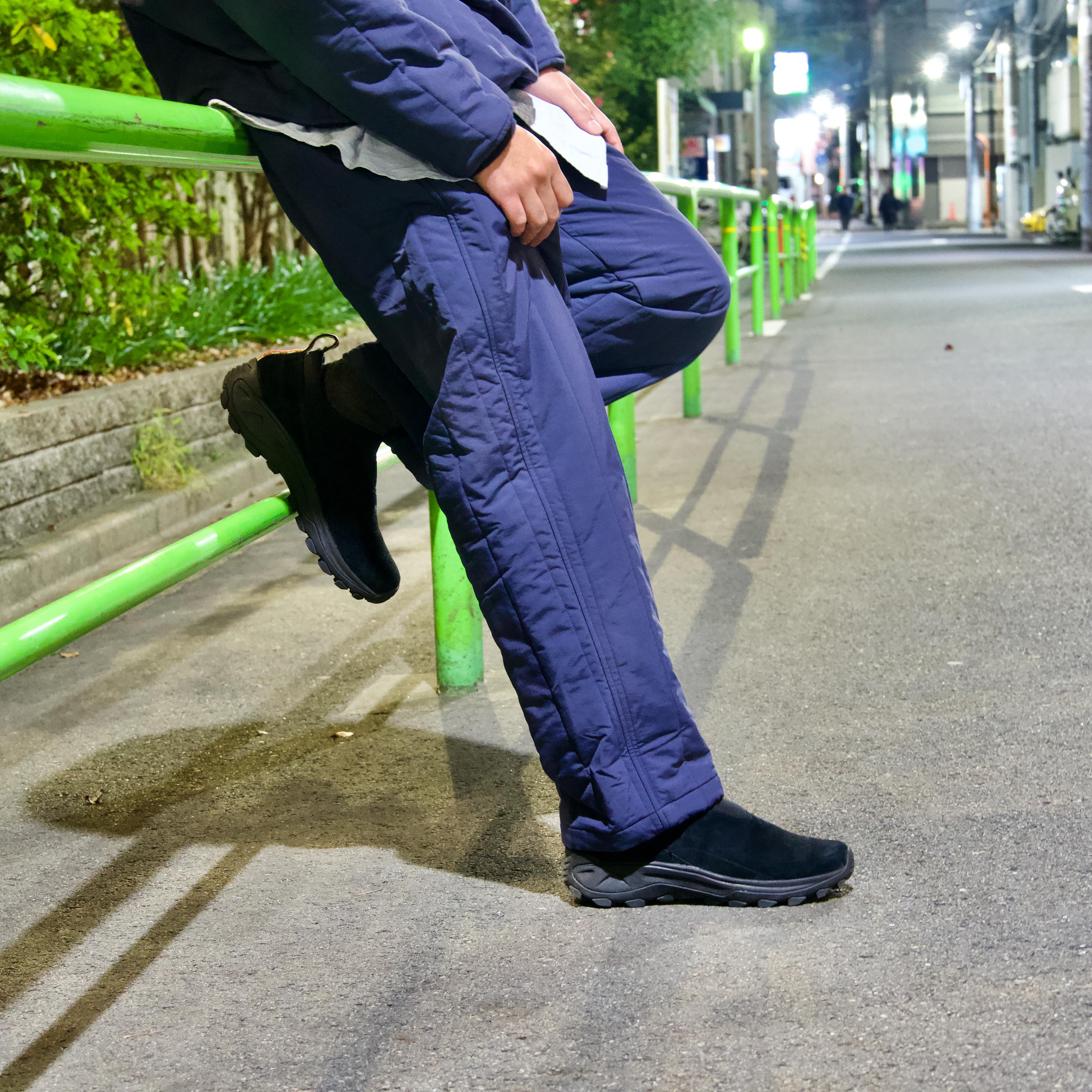 BLINK ] SUPPLEX NYLON QUILTING EASY TROUSERS – In part