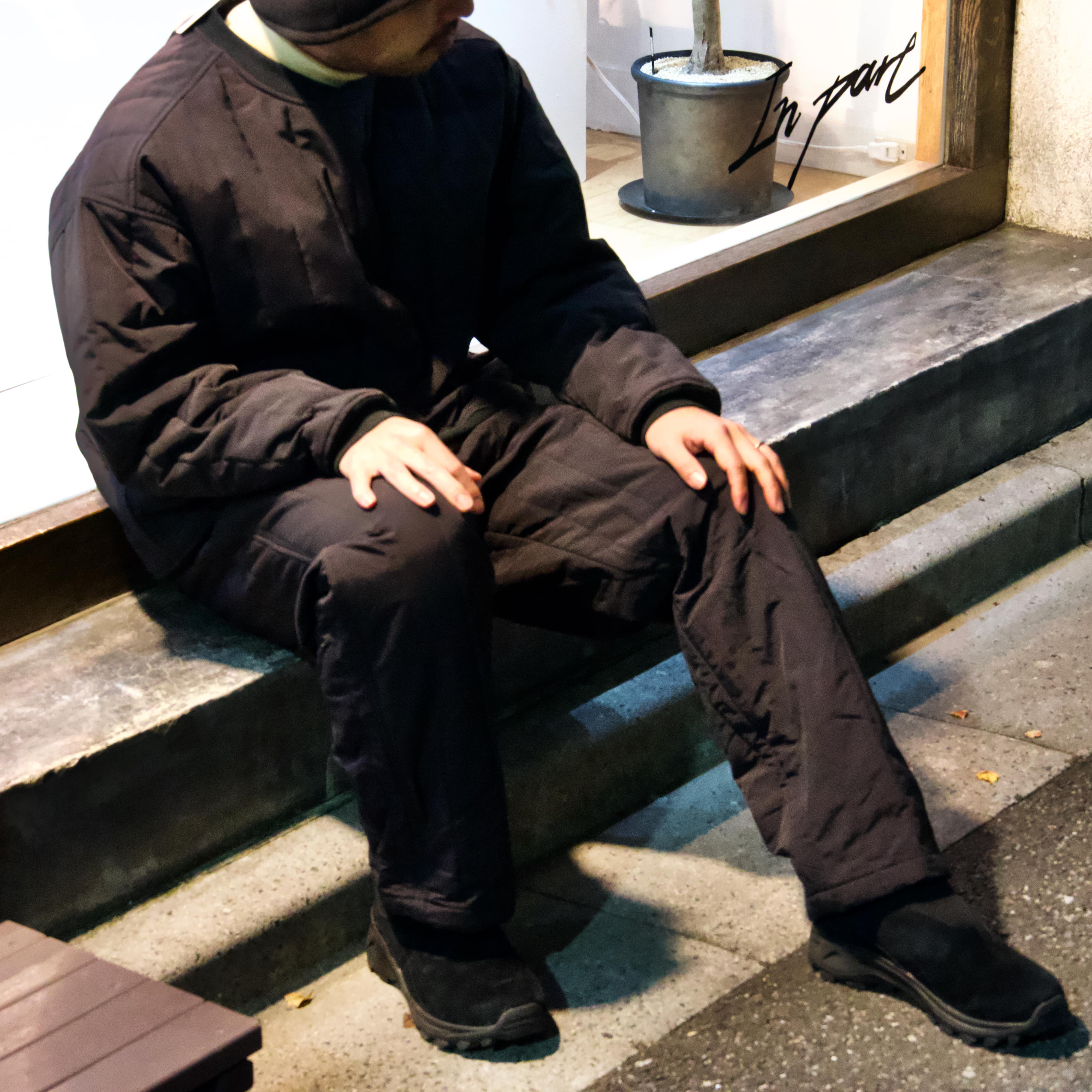 BLINK ナイロンパンツ SUPPLEXNYLON EASY TROUSERS BLINK ] SUPPLEX NYLON QUILTING EASY TROUSERS – In part