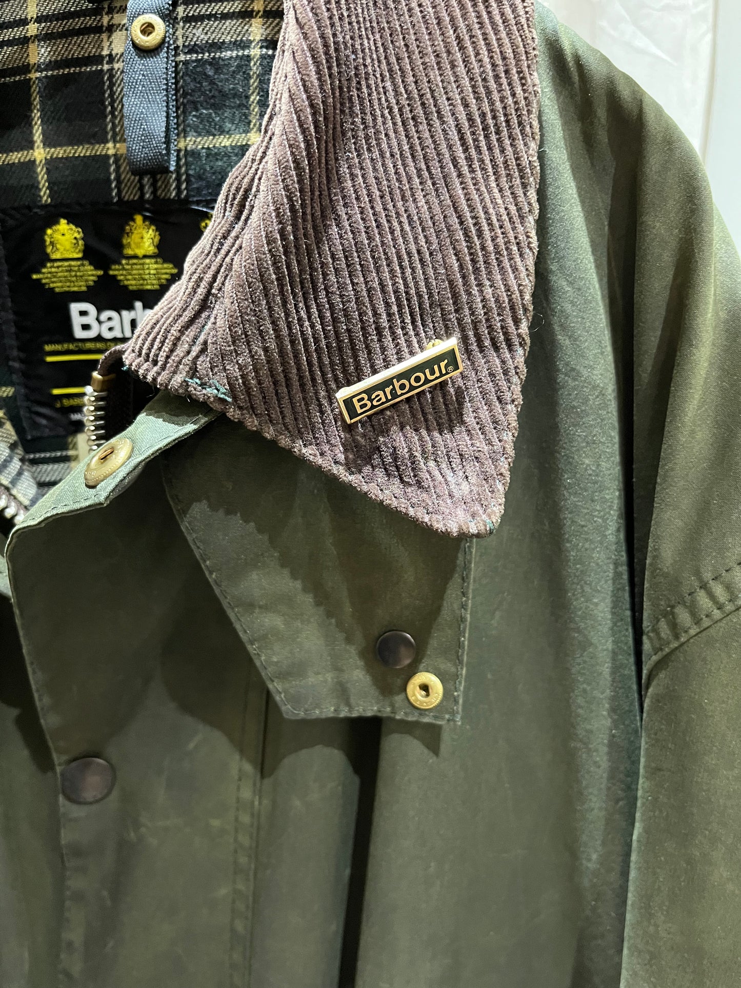 [USED]Barbour BORDER 3Crest size:40